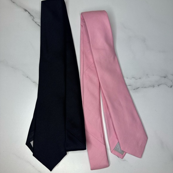 Nordstrom Other - Nordstrom Men’s Standard Ties  - 2 NWT Pink/Black